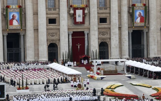 Il giorno dei due Papi santi