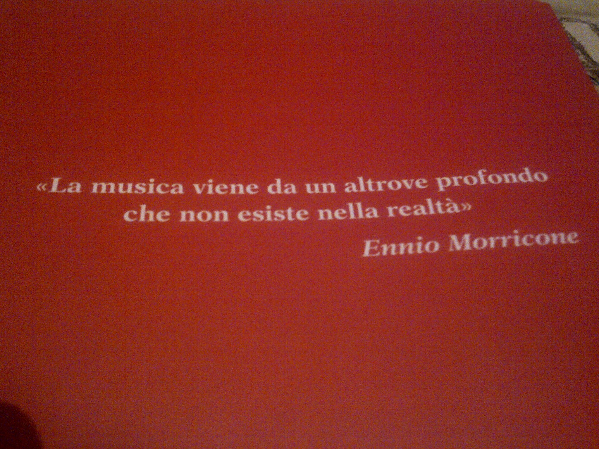 La Musica e oltre – Colloqui con Ennio Morricone
