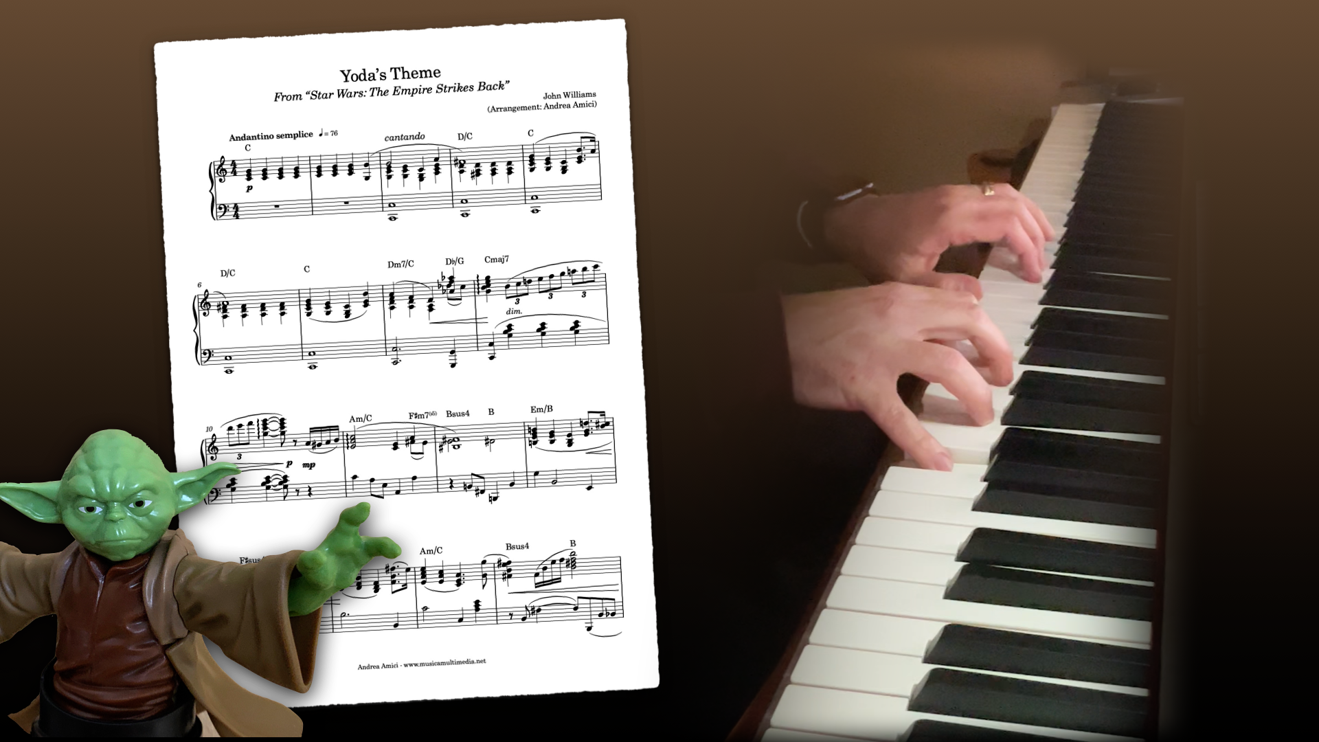 John Williams: Yoda’s Theme, per pianoforte