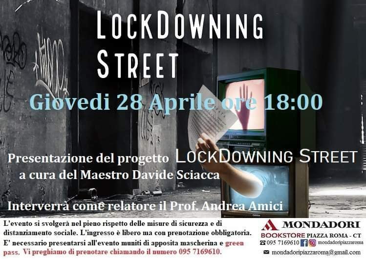 LockDowning Street al Mondadori Bookstore di Catania